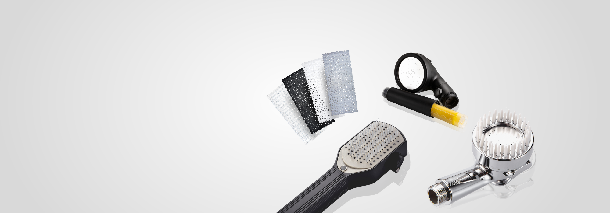 Nouveaux pommeaux de douche StoneStream - derniers modèles haute pression avec filtration
