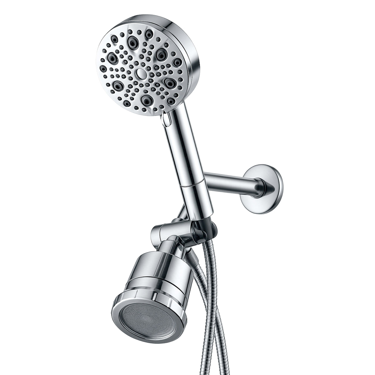 Pommeau de douche filtrant StoneStream 9 modes avec kit mural