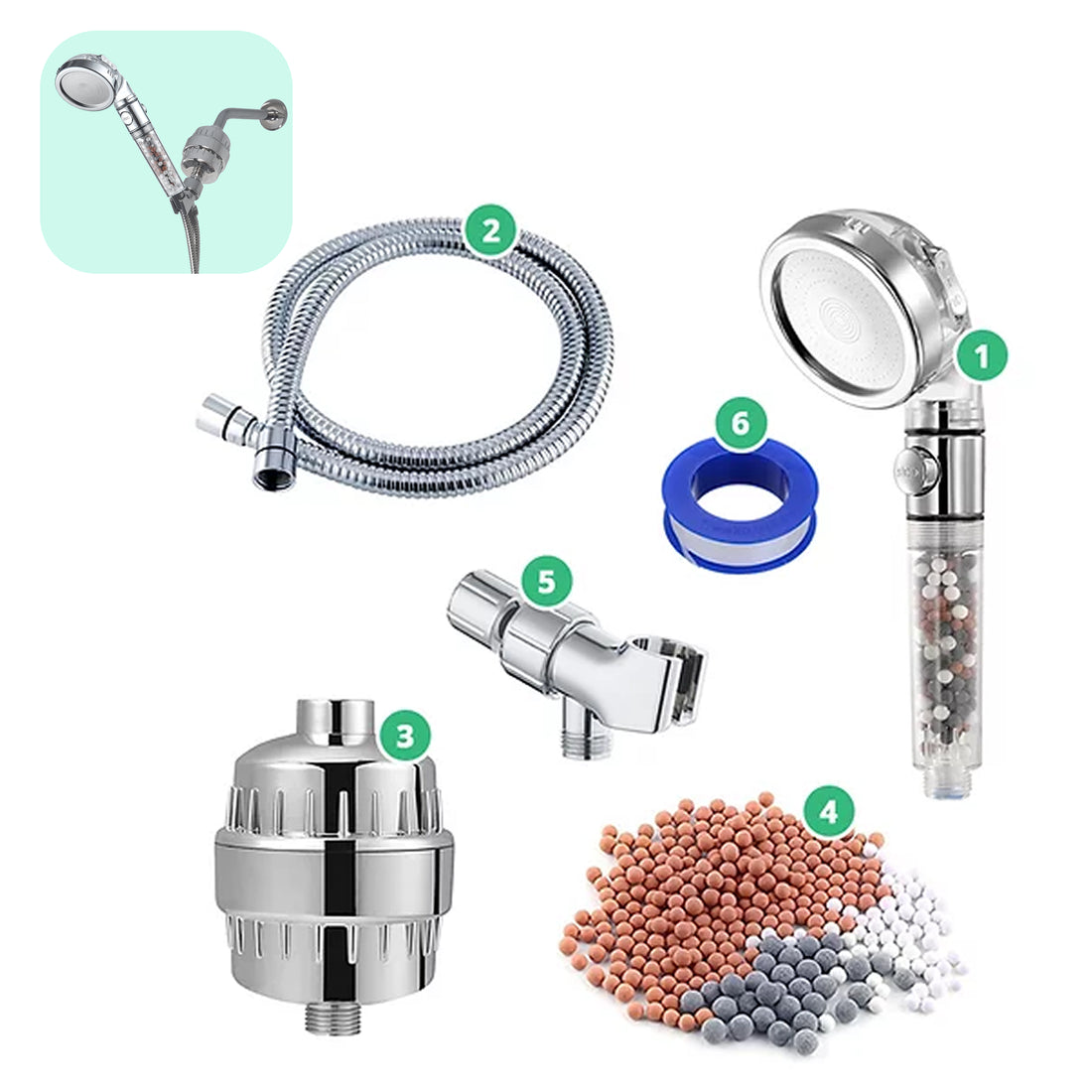 EcoPower Hard Water Filtration Kit