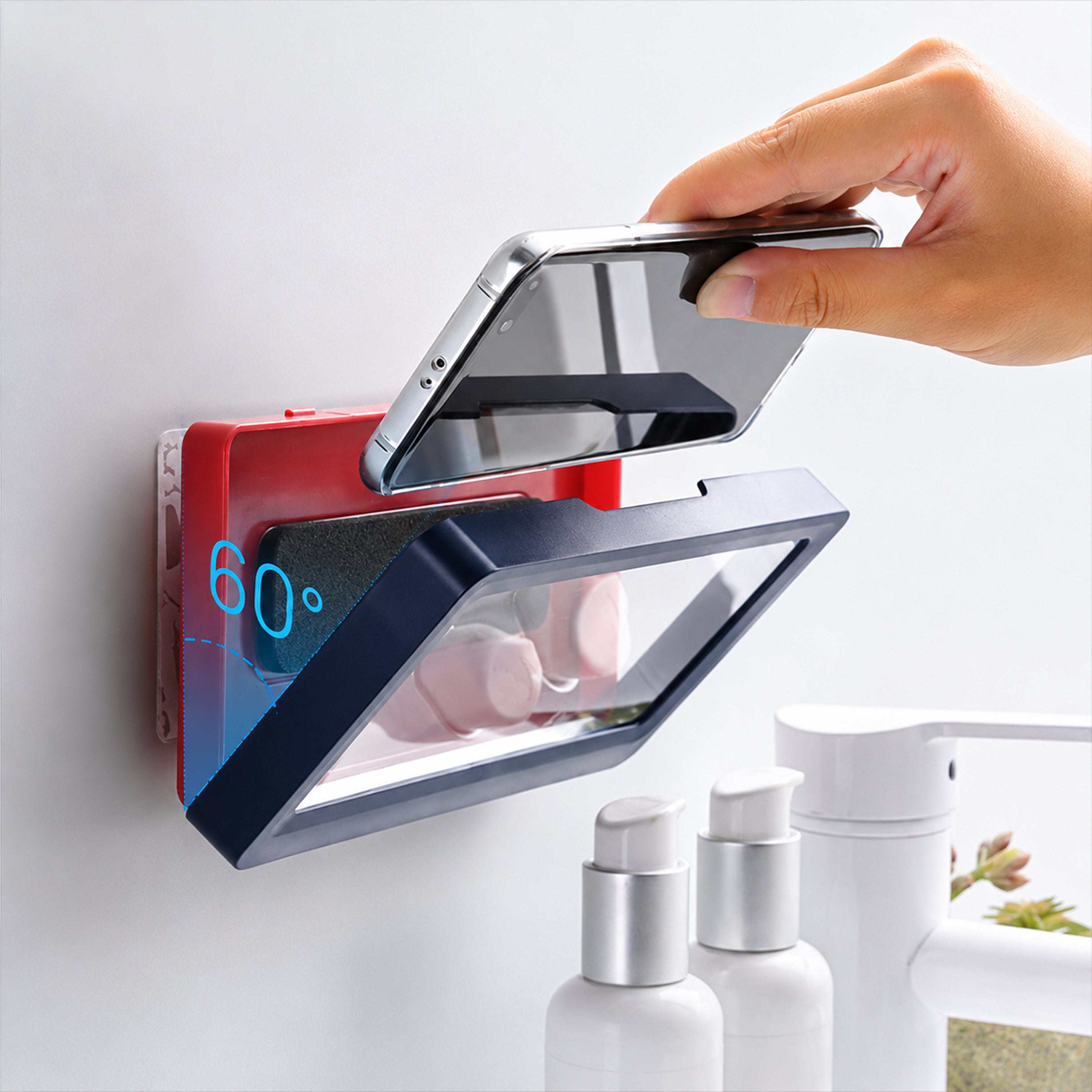 StoneStream - Waterproof Phone Holder For Wall