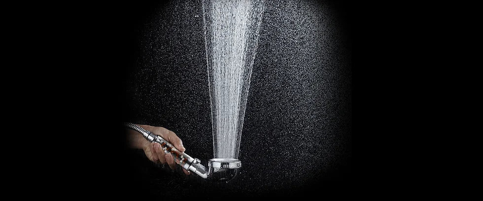 Le meilleur pommeau de douche pour faible pression avec micro-buses augmentant la pression StoneStream