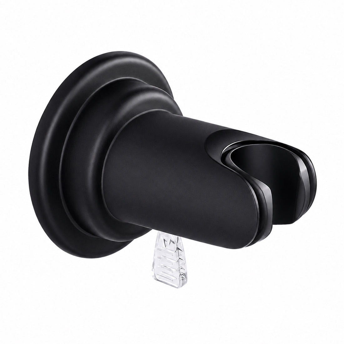 Adjustable Suction Shower Head Holder Black